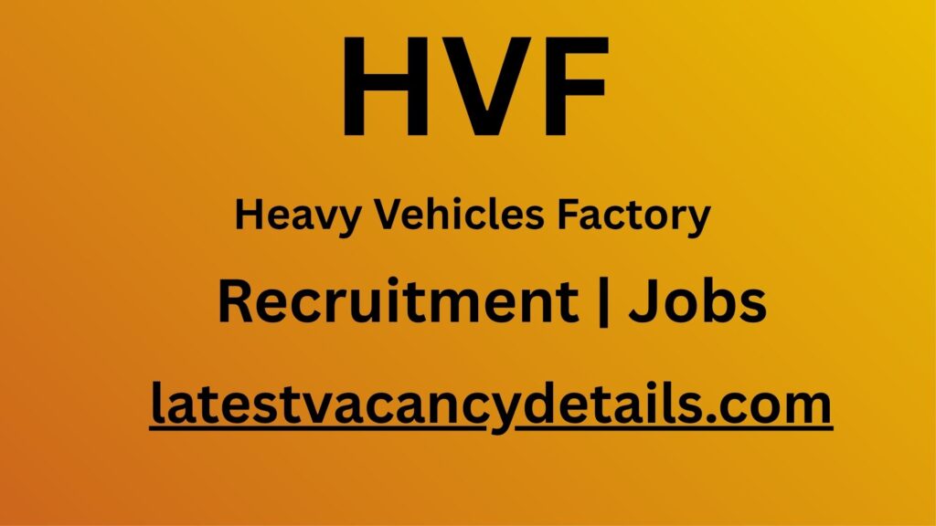 HVF Junior technician form 2025