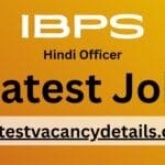 IBPS Hindi Officer apply online 2025