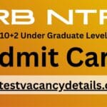 RRB NTPC UG exam date 2025 notification