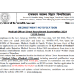 RUHS Medical Officer Result 2025