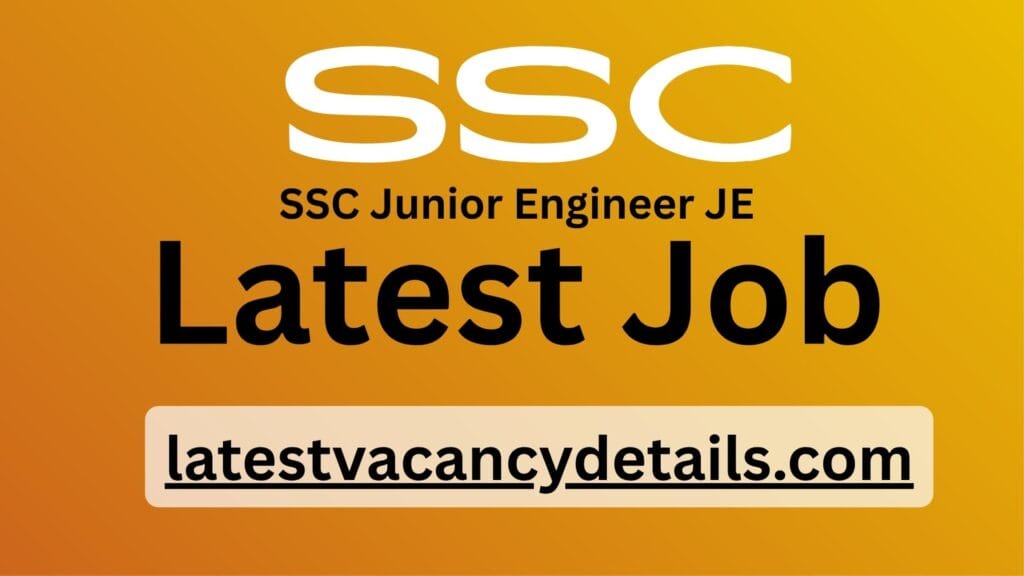 SSC Junior Engineer