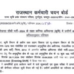 RSMSSB Junior Engineer (Agriculture) Result 2025 pdf download