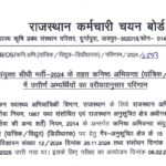 RSMSSB Junior Engineer Result 2025 pdf download