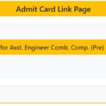 RPSC AE (Assistant Engineer) Admit Card 2025 Download Link