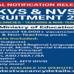 KVS/NVS Teaching & Non-Teaching Recruitment 2025