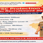 RPSC Protection Officer Recruitment 2025
