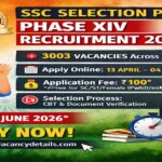 SSC Selection Phase XIV Recruitment 2026